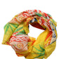 Multicolor Geometric Square Foulard Scarf