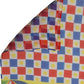 Multicolor Silk Carretto Foulard Scarf