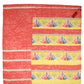 Multicolor Silk Printed Square Foulard Scarf