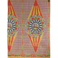 Multicolor Silk Carretto Print Stole Scarf