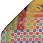 Multicolor Silk Carretto Print Stole Scarf
