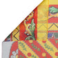 Multicolor Silk Printed Square Foulard Scarf