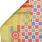 Multicolor Silk Carretto Foulard Scarf