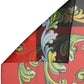 Multicolor Silk Printed Square Foulard Scarf