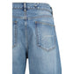 Blue Cotton Jeans Denim