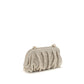 Silver Aluminum Clutch Bag