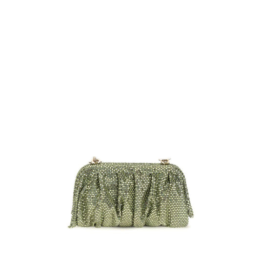 Bicolor Aluminum Clutch Bag