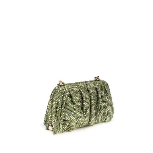Bicolor Aluminum Clutch Bag