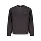 Black Cotton Men's Sweatshirt