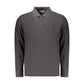 Black Cotton Polo Shirt