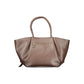 Brown Polyethylene Handbag