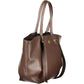 Brown Polyethylene Handbag
