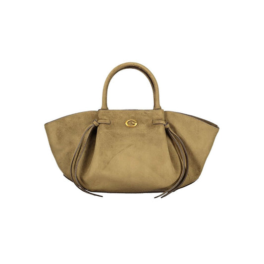 Green Polyester Women's Bag