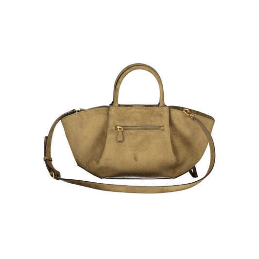 Green Polyester Women's Bag