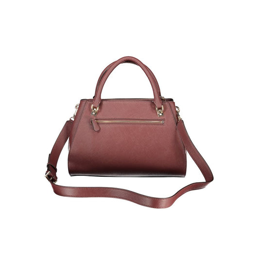 Brown Polyethylene Handbag