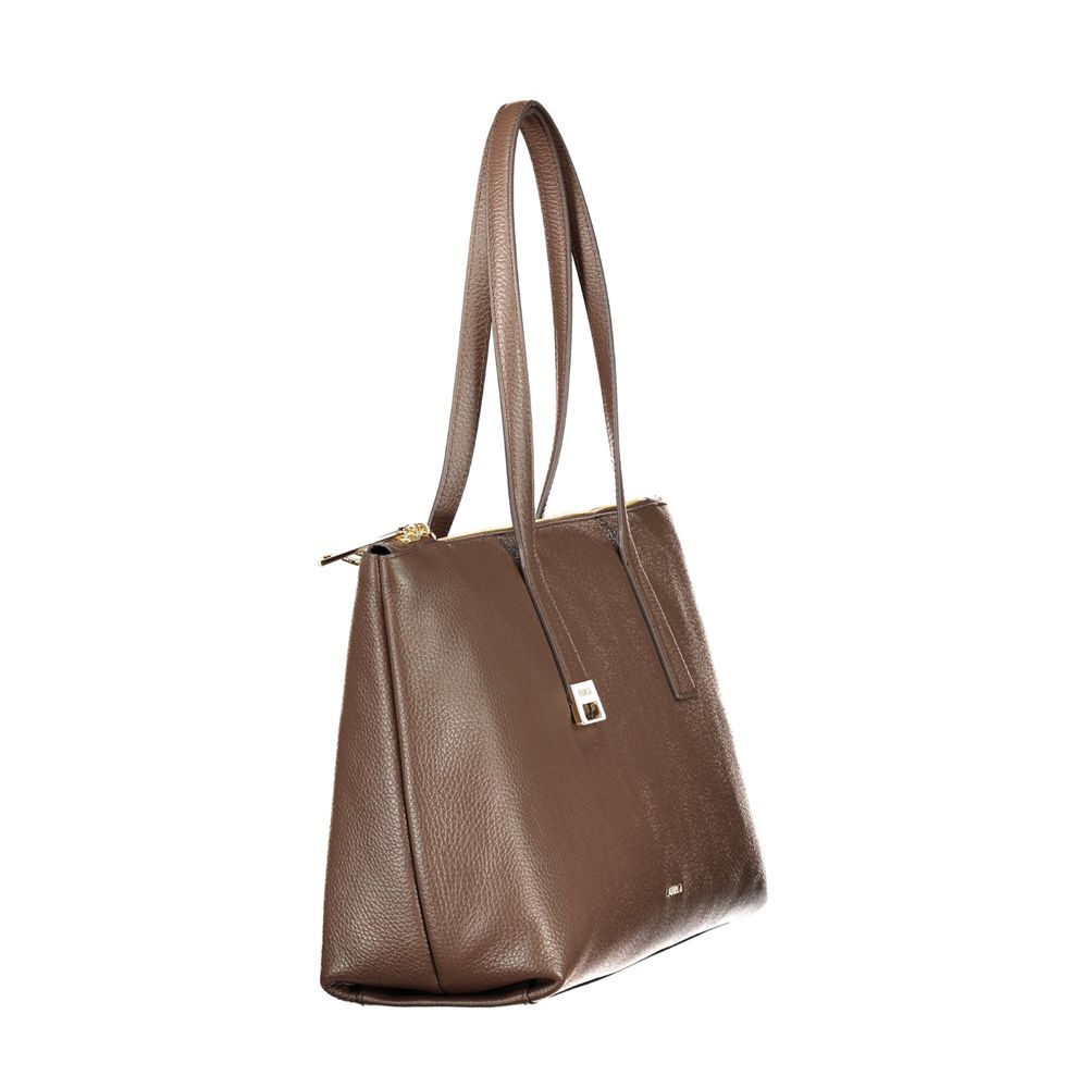 Brown Leather Handbag