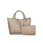 Gray Leather Women's Bag
