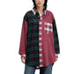 Red Cotton Longsleeve Shirt