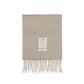 Beige Wool Oves Aries Scarf