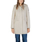 Cream Polyamide Parka