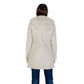 Cream Polyamide Parka