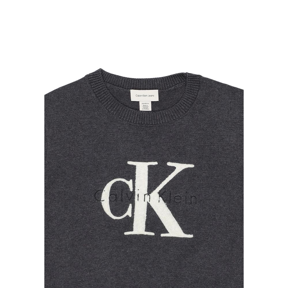 Gray Cotton Sweatshirt