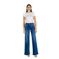 Blue Cotton Bootcut Jeans