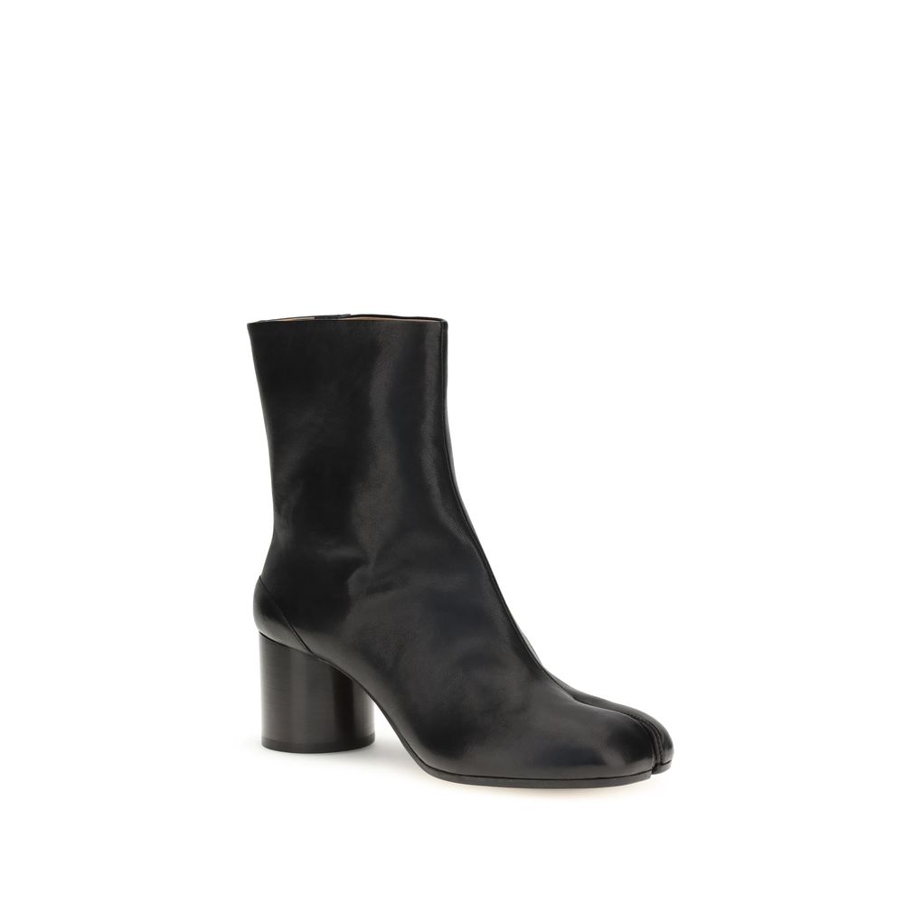 Black Lamb Ovis Aries Ankle Boots