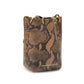 Brown Calf Leather Bos Taurus Backet Bag