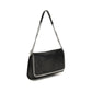 Black Polyester Shoulder Bag