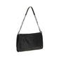 Black Polyester Shoulder Bag
