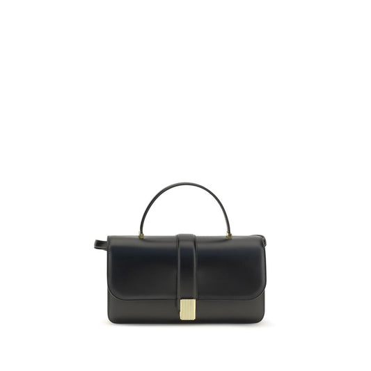 Black Calf Leather Bos Taurus Handbag