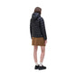 Black Polyamide Full-Length Jacket