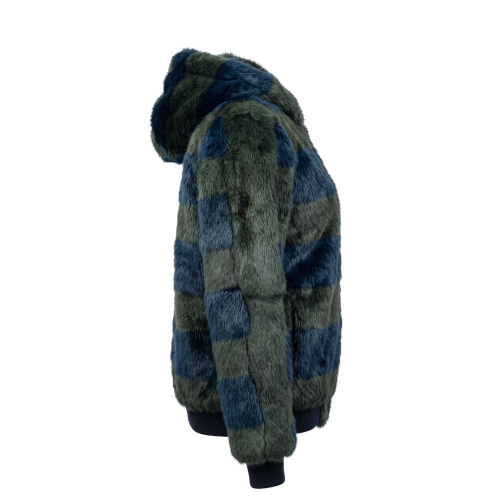 Green Rabbit Fur Women Jacket