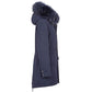 Blue Cotton Women's Jacket
