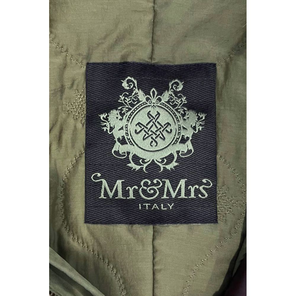 Green Cotton Women's Jacket