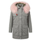 Pink Cotton Women's Jacket