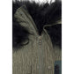 Green Cotton Women's Jacket