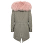 Pink Cotton Women's Jacket