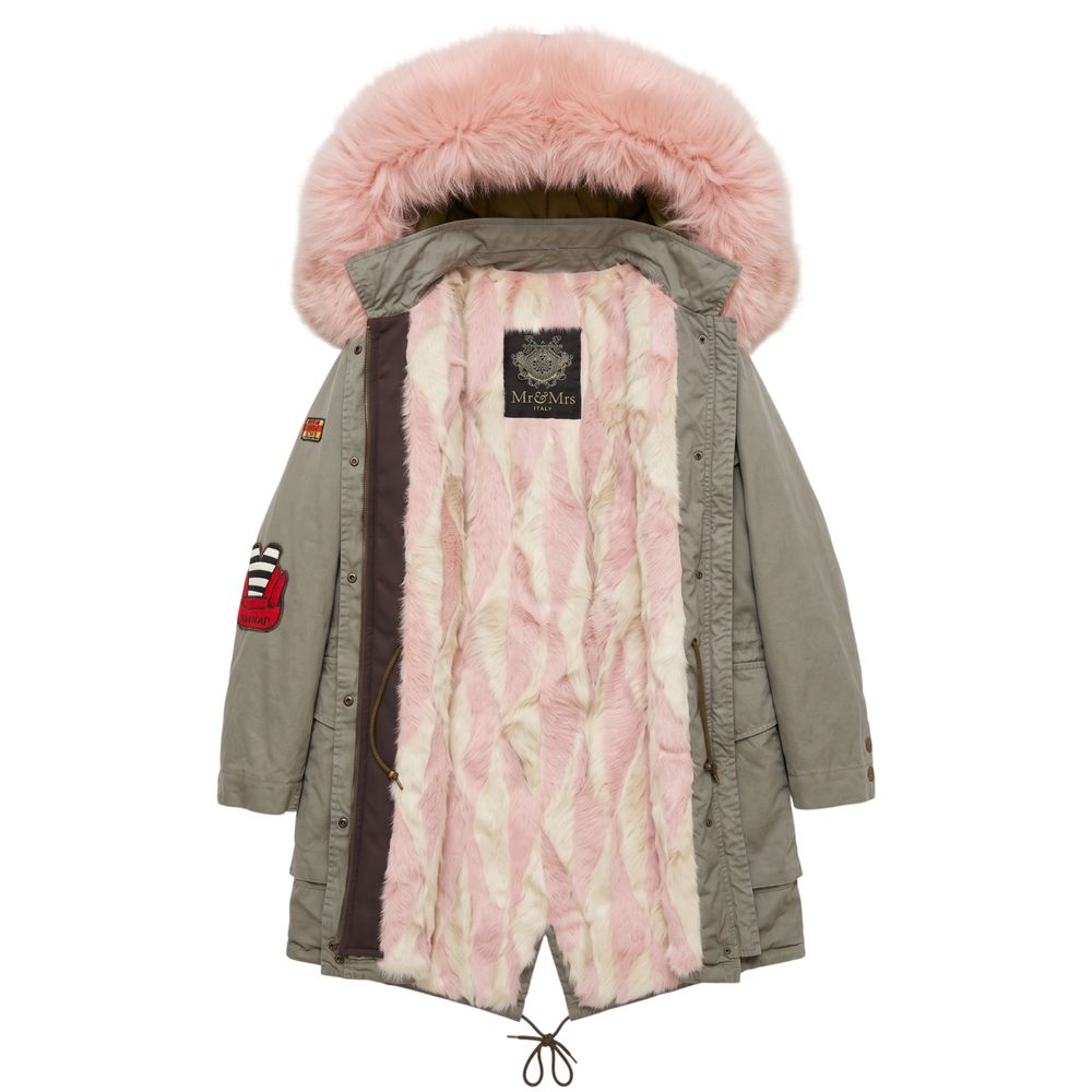 Pink Cotton Women's Jacket