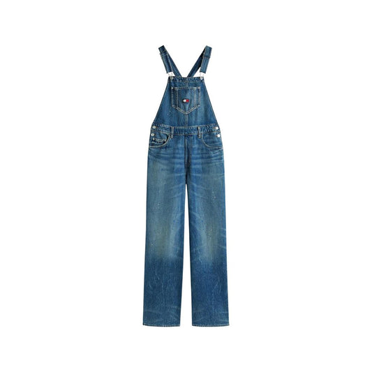Blue Recycled Cotton Pants