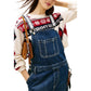 Blue Cotton Jumpsuit