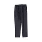 Gray Virgin Wool Casual Pants