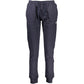 Blue Cotton Women's Sweatpant