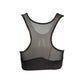 Black Polyester Women's Sports Top