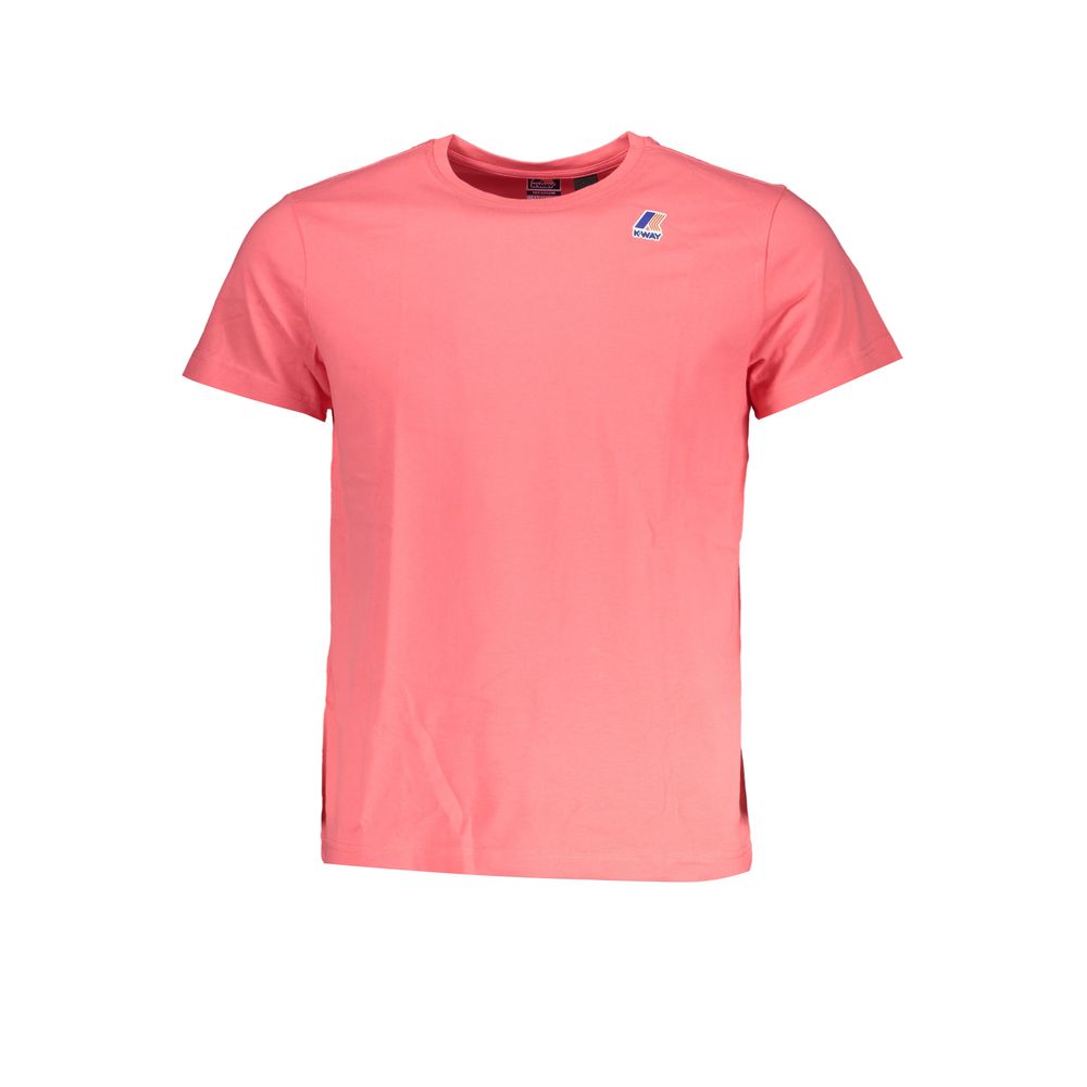 Pink Cotton Men's T-Shirt