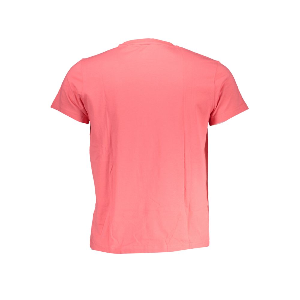 Pink Cotton Men's T-Shirt