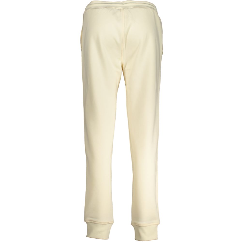 Beige Polyester Women's Sport Trouser