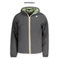 Black Nylon Men's Reversible Jacket
