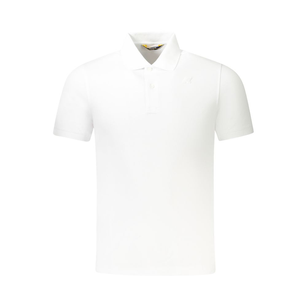 White Cotton Men's Polo Shirt